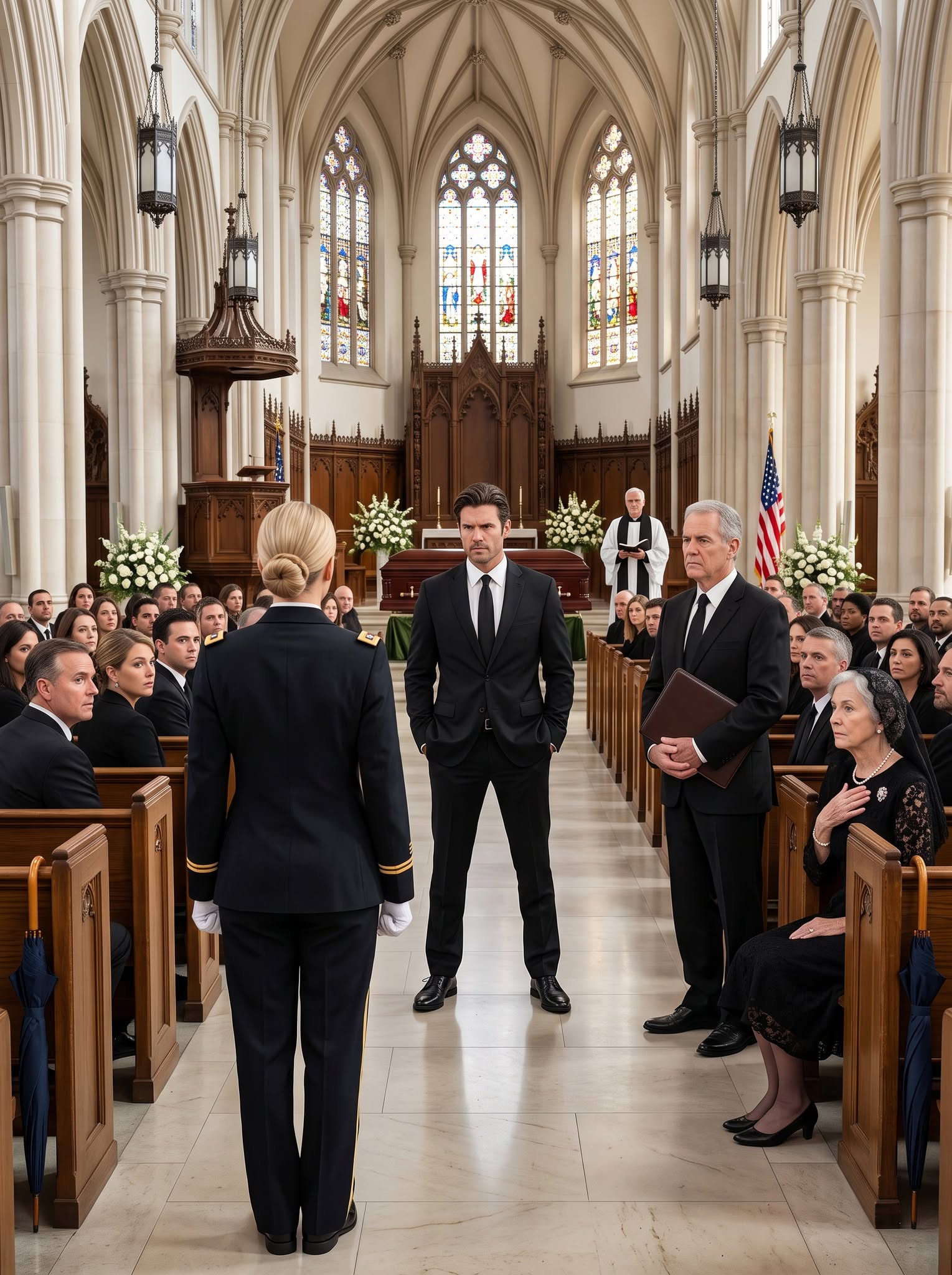 For sixteen years, I believed my father had abandoned me after my mother died. At his funeral, my stepbrother told me the front rows were “for family,” and my stepmother warned me not to attend the will reading. I went anyway. What waited inside that lawyer’s office was not just an inheritance—it was my father’s confession, my mother’s secret, and the beginning of a war.