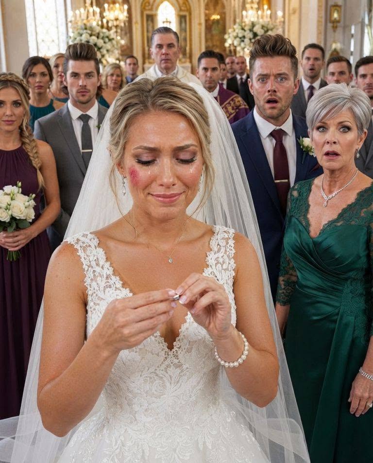 My Husband Sl3pped Me at the Altar on Our Wedding Day—So I Wiped Away My Tears, Removed His Ring, and Vanished Before He Discovered Who He Had Truly Lost