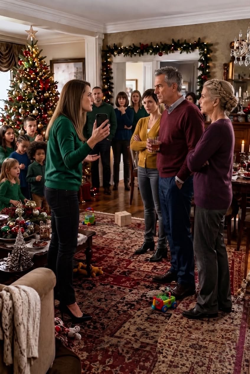 They Said My Son Didn’t Deserve Christmas. By Midnight, Their Perfect Family Was in Handcuffs.
