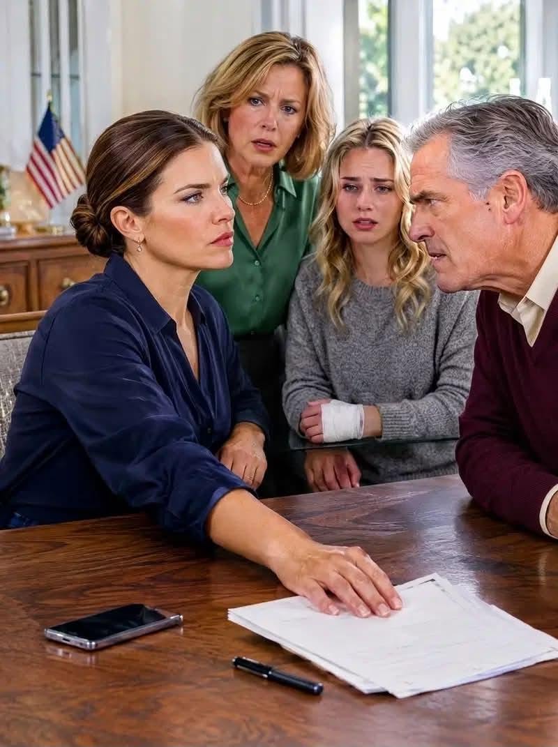 “Take the charge for your sister!” Dad roared. “She has a career. You’re expendable.” Mom shoved the confession at me. My sister laughed. “Just sign it, loser.”