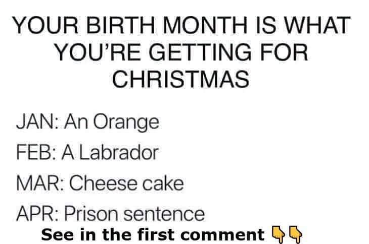 What Your Birth Month Secretly Predicts You’ll Get for Christmas