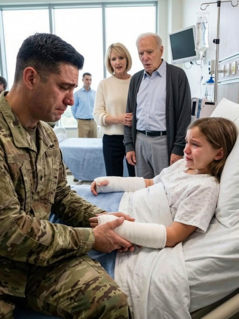 My nine-year-old daughter was brutally hu:3rt by her two uncles while her mother watched from an upstairs window—and closed the curtain when she begged for help. At 2:17 a.m., she secretly called me from the hospital. “Daddy, Mommy saw everything. She just closed the curtain.” I returned from my military assignment immediately, but her powerful family insisted it had been an acc!dent. Then an unknown number sent me a six-minute video with four words: “I saw everything happen.”