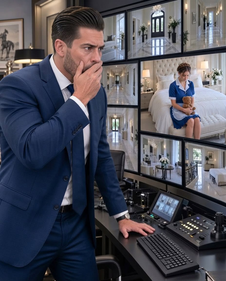 I pretended to fly to Canada after suspecting the housekeeper was doing something terrible to my daughters whenever I was away. Instead, I secretly returned home and turned on the hidden cameras.