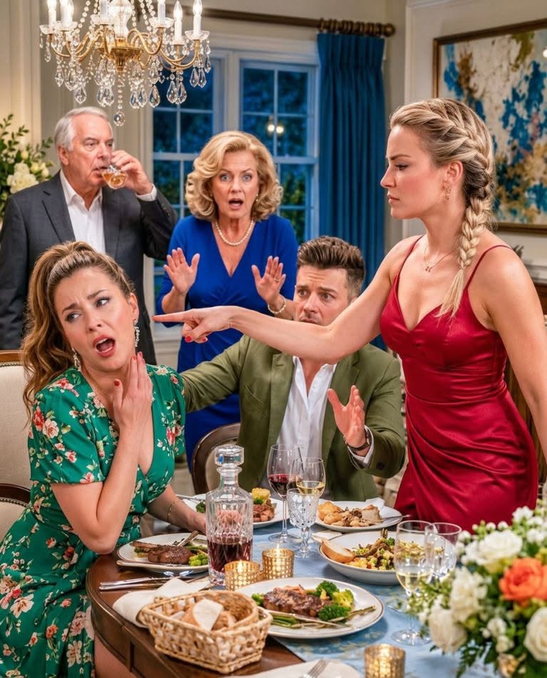 Six days after my wedding, at my first dinner with my in-laws, I reached for a dish and my sister-in-law sm3cked my hand away before listing the family rules. I slowly stood up, looked her in the eye, and said, “You do not get to touch me.”
