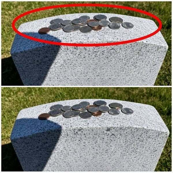 Why Coins Appear on Military Gravestones, and What They Mean