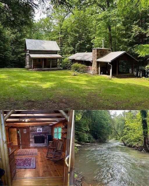 Secluded Waterfront Retreat Featuring Two Rustic Cabins